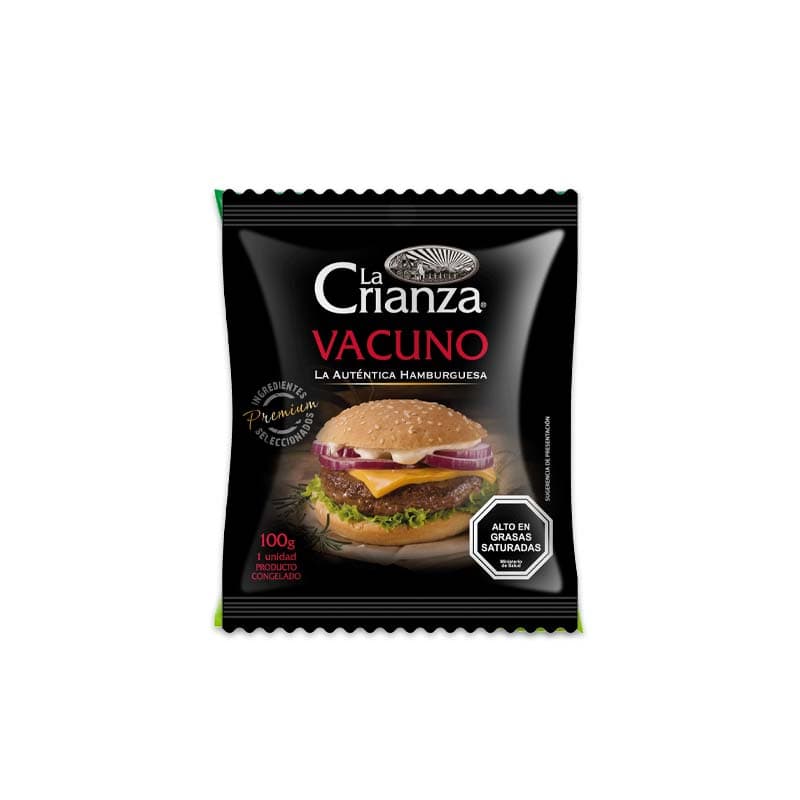 HAMBURGUESAS DE VACUNO LA CRIANZA