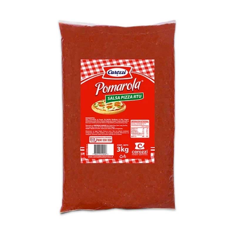 SALSA PARA PIZZA RTU (READY TO USED) CAROZZI