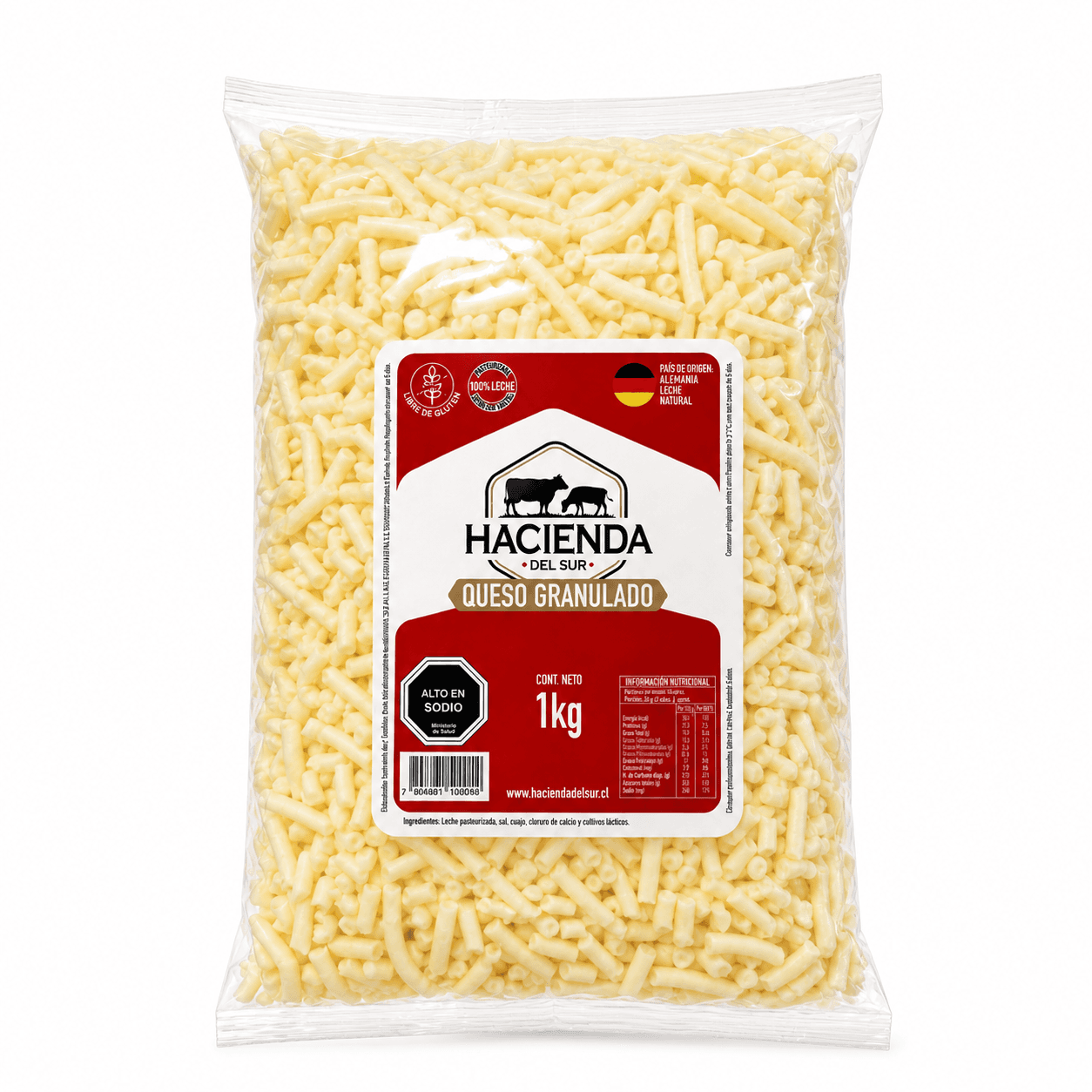 GAUDA GRANULADO HACIENDA SUR