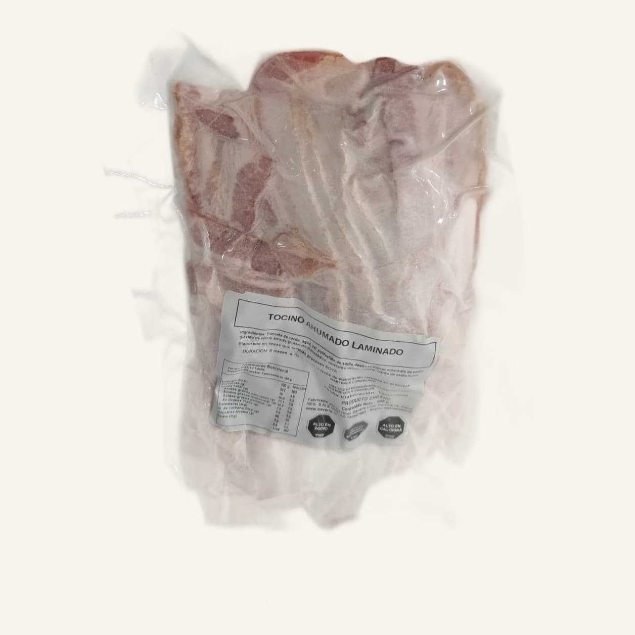 TOCINO AHUMADO EN LÁMINAS